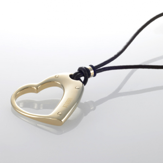 Přívěsek Storm Connect Heart Gold Brown Přívěsek Storm Connect Heart Gold Brown