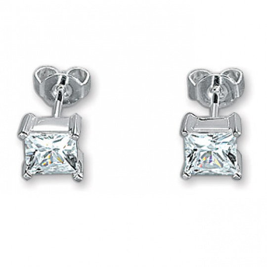 Náušnice Esprit Square Light White ESER-90422A Náušnice Esprit Square Light White ESER-90422A