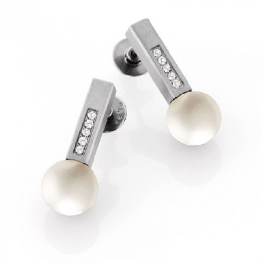 Náušnice s diamanty TeNo Pearls 039-20PWP01 Náušnice s diamanty TeNo Pearls 039-20PWP01