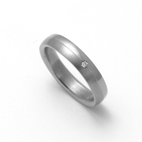 Dámský titanový snubní prsten TTN0402