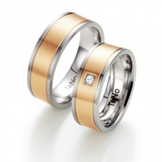 Snubní prsten TeNo 068-22P01-D40RG Snubní prsten TeNo 068-22P01-D40RG
