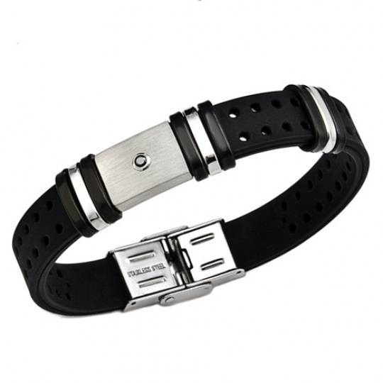 Kaučukový náramek Mooby MC257 Kaučukový náramek Mooby MC257