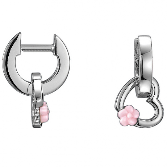Náušnice Esprit Flower Heart Rose ESCO-90619A Náušnice Esprit Flower Heart Rose ESCO-90619A