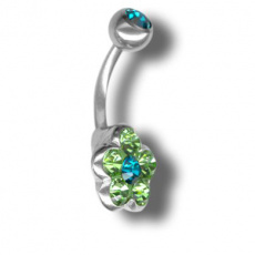 Piercing s krystaly Swarovski Flower01 J Piercing s krystaly Swarovski Flower01 J