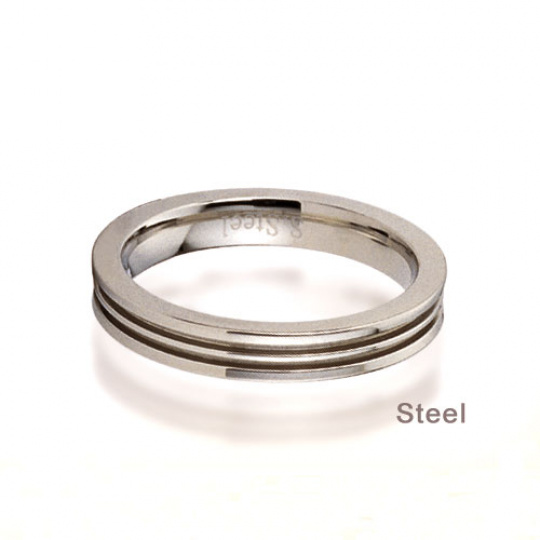 Ocelový prsten Tribal RST04