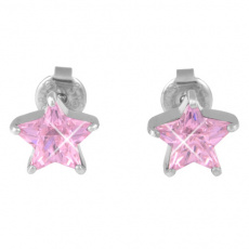 Náušnice s krystaly Swarovski ESSW16-ROSE Náušnice s krystaly Swarovski ESSW16-ROSE