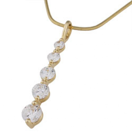 Zlatý přívěsek Praxis A0734-008 Zlatý přívěsek Praxis A0734-008