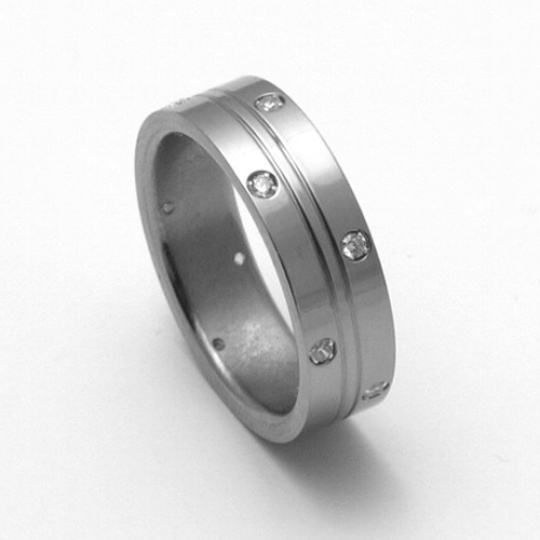 Dámský titanový snubní prsten TTN2402