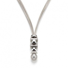 Ocelový náhrdelník s elementy TeNo YuKoN 019-3311