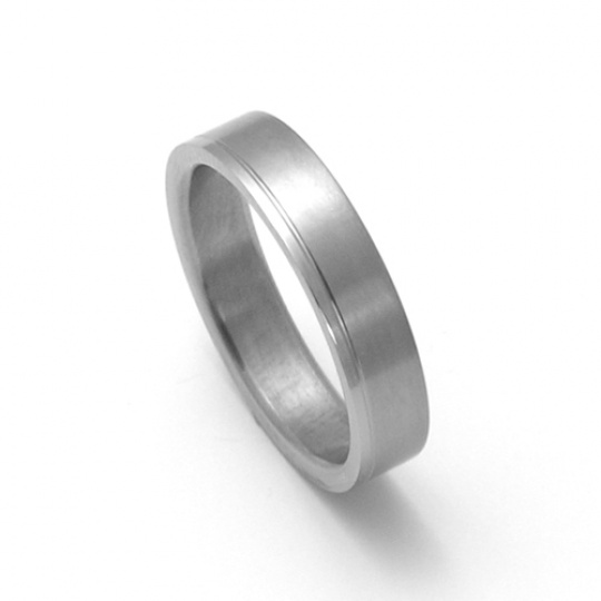 Pánský titanový snubní prsten TTN0301