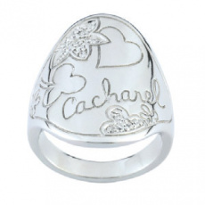 Stříbrný prsten Cacharel CSR142Z, materiál stříbro 925/1000, zirkon, váha: 12.50g
