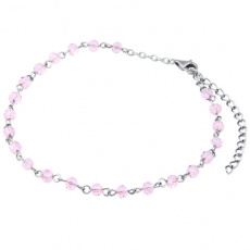 Řetízek na nohu BAF01-PINK Řetízek na nohu BAF01-PINK