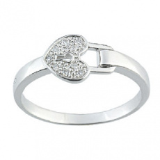 Zlatý prsten Cacharel XD008GB3, materiál bílé zlato 585/1000, diamant-0.05 ct, váha: 2.80g Zlatý prsten Cacharel XD008GB3, materiál bílé zlato 585/1000, diamant-0.05 ct, váha: 2.80g