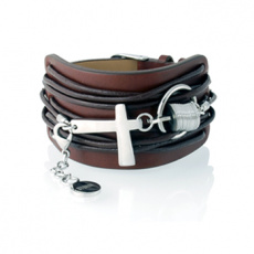 Náramek Storm Ox Cuff Brown Náramek Storm Ox Cuff Brown