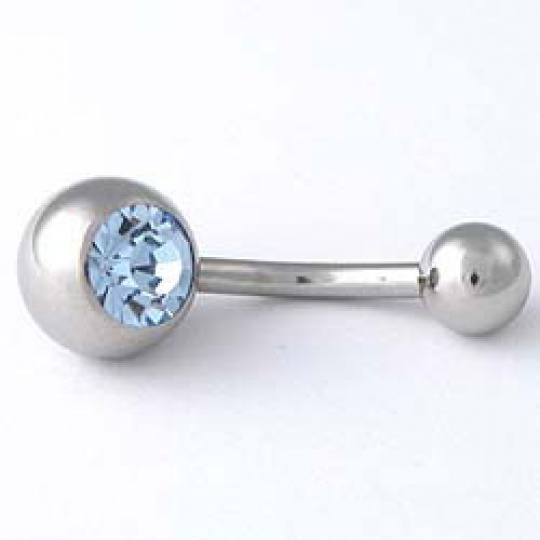 Piercing  do pupíku JBL1lightsapphire