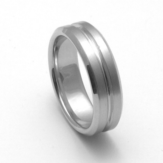 Pánský titanový snubní prsten TTN3101