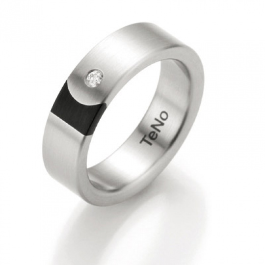 Prsten s diamantem TeNo Basix 064-0274-D12 Prsten s diamantem TeNo Basix 064-0274-D12