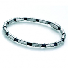 Ocelový náramek s kaučukem TeNo Basix 020-1170 Ocelový náramek s kaučukem TeNo Basix 020-1170