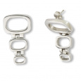 Náušnice z chirurgické oceli ESHE01