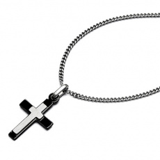 Ocelový přívěsek Mooby Cross MC307 Ocelový přívěsek Mooby Cross MC307