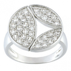 Stříbrný prsten Cacharel CSR096Z, materiál stříbro 925/1000, zirkon, váha: 4.50g