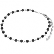 Řetízek na nohu BAF01-BLACK Řetízek na nohu BAF01-BLACK