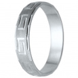 Snubní prsteny kolekce K4, materiál bílé zlato 585/1000 , váha: u velikosti 54mm - 3.30g