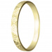 Snubní prsteny kolekce SP2-G, materiál žluté zlato 585/1000 , váha: u velikosti 54mm - 2.00g