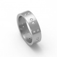 Dámský titanový snubní prsten TTN2902