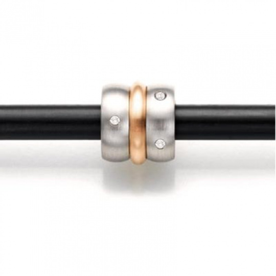 Ocelový přívěsek s diamanty TeNo YuKoN 1102-003-1 Ocelový přívěsek s diamanty TeNo YuKoN 1102-003-1