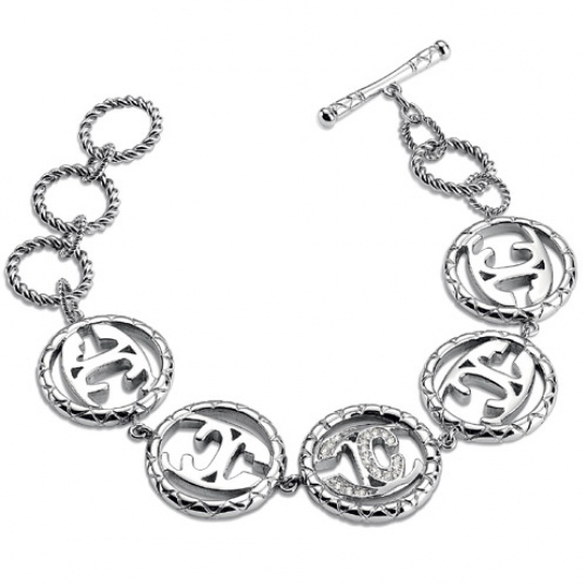 Náramek Just Cavalli Monogram WNE05 Náramek Just Cavalli Monogram WNE05