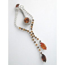 Piercing  do pupíku TBLH10topaz