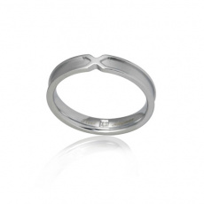 Ocelový prsten s briliantem GRSD30-BRIL