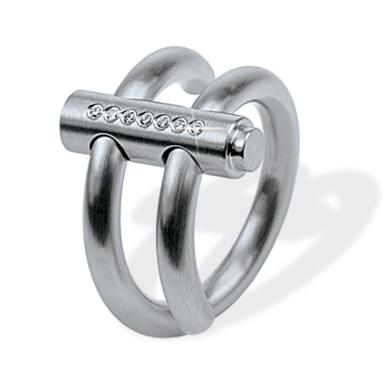 Prsten s diamanty Xen Float 011148G Prsten s diamanty Xen Float 011148G