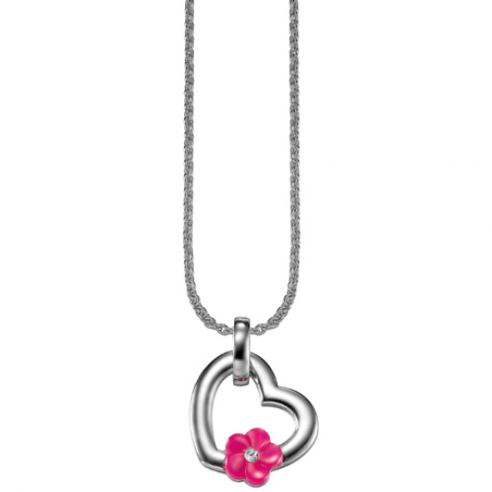 Přívěsek Esprit Flower Heart Pink ESNL-91670B Přívěsek Esprit Flower Heart Pink ESNL-91670B