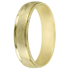 Snubní prsteny kolekce A19, materiál žluté zlato 585/1000 , váha: u velikosti 54mm - 3.30g