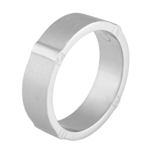 Prsten z chirurgické oceli LOVE RSCL01