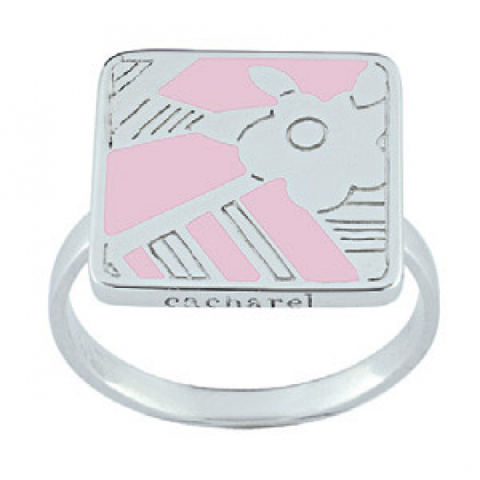 Stříbrný prsten Cacharel CLR209P, materiál stříbro 925/1000, pvd úprava, váha: 4.50g Stříbrný prsten Cacharel CLR209P, materiál stříbro 925/1000, pvd úprava, váha: 4.50g