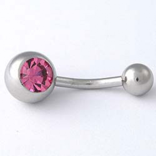 Piercing  do pupíku JBL1rose