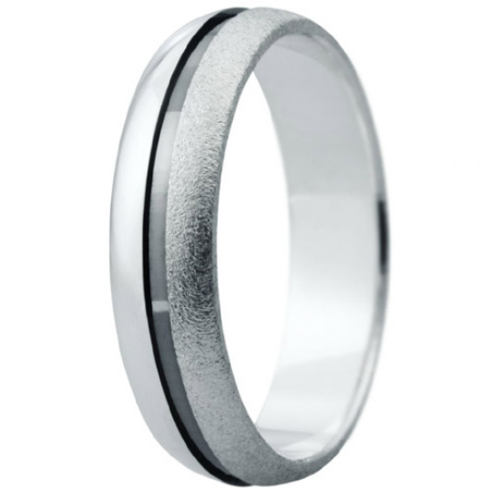 Snubní prsteny kolekce ELISKA_20, materiál bílé zlato 585/1000, ruthenium, váha: u velikosti 54mm - Snubní prsteny kolekce ELISKA_20, materiál bílé zlato 585/1000, ruthenium, váha: u velikosti 54mm -