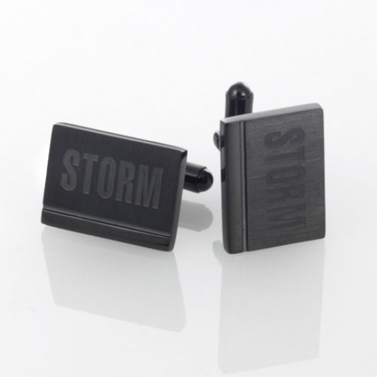 Manžetové knoflíčky Storm Niki Slate