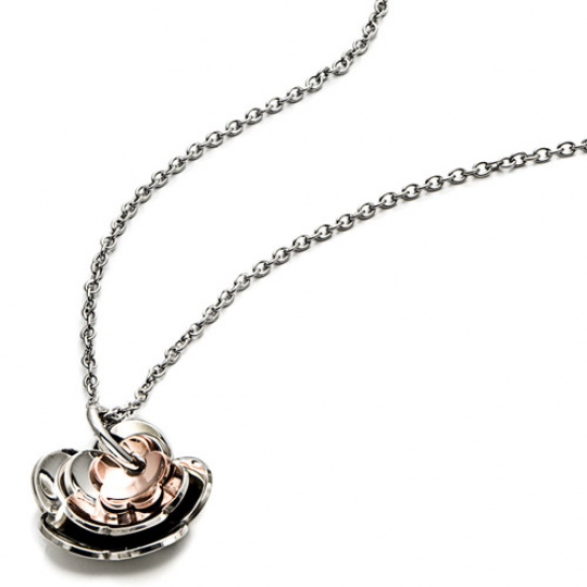 Ocelový náhrdelník Mooby Bronze MC437 Ocelový náhrdelník Mooby Bronze MC437