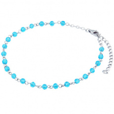 Řetízek na nohu BAF01-BLUE Řetízek na nohu BAF01-BLUE