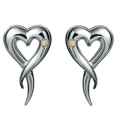 Náušnice Hot Diamonds Just add Love DE126