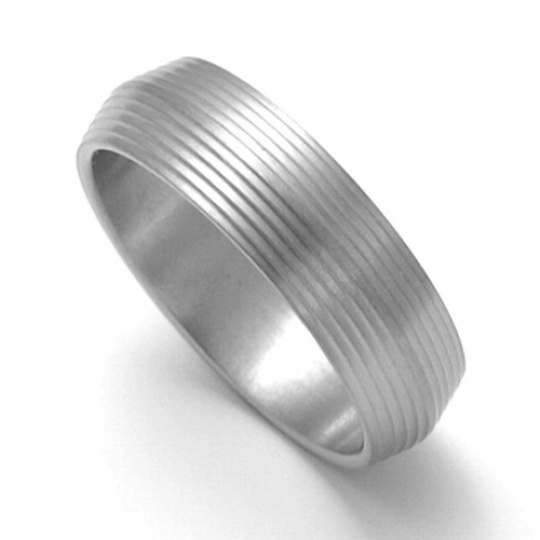 Pánský titanový snubní prsten TTN1701