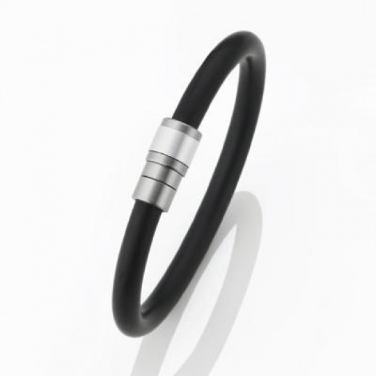 Kaučukový náramek na elementy TeNo YuKoN 025-0300SI Kaučukový náramek na elementy TeNo YuKoN 025-0300SI