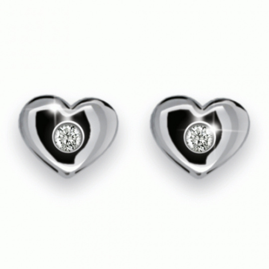 Briliantové náušnice Danfil DF1925, materiál bílé zlato 585/1000, 2x briliant SI1/G = 0.080 ct, váha Briliantové náušnice Danfil DF1925, materiál bílé zlato 585/1000, 2x briliant SI1/G = 0.080 ct, váha
