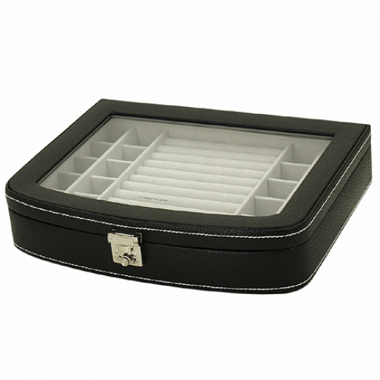 Šperkovnice Friedrich Lederwaren Black Beauty 20055-2 Šperkovnice Friedrich Lederwaren Black Beauty 20055-2