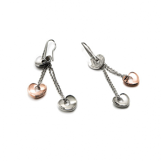 Ocelové náušnice Mooby Bronze MC440 Ocelové náušnice Mooby Bronze MC440